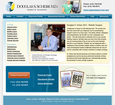 Robotic Prostatectomy Home Page Image